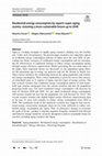 Research paper thumbnail of Residential energy consumption by Japan's super-aging society: visioning a more sustainable future up to 2040