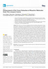 Research paper thumbnail of Enhancement of the Green Extraction of Bioactive Molecules from Olea europaea Leaves