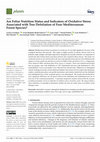 Research paper thumbnail of Are Foliar Nutrition Status and Indicators of Oxidative Stress Associated with Tree Defoliation of Four Mediterranean Forest Species?