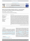 Research paper thumbnail of Roman and early-medieval habitation patterns in a delta landscape: The link between settlement elevation and landscape dynamics