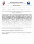 Research paper thumbnail of El estado actual del estudio de florecimientos algales nocivos en México