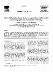 Research paper thumbnail of Open-shell coupled-cluster theory for a general incomplete model space using eigenvalue-independent partitioning