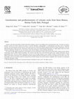 Research paper thumbnail of Geochemistry and geothermometry of volcanic rocks from Serra Branca, Iberian Pyrite Belt, Portugal