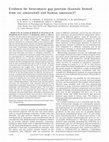 Research paper thumbnail of Evidence for heteromeric gap junction channels formed from rat connexin43 and human connexin37