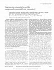 Research paper thumbnail of Gap junction channels formed by coexpressed connexin40 and connexin43