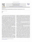 Research paper thumbnail of MDM2 promotor polymorphism and disease characteristics in CLL