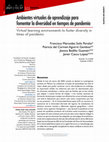 Research paper thumbnail of Ambientes virtuales de aprendizaje para fomentar la diversidad en tiempos de pandemia