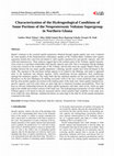 Research paper thumbnail of Characterization of the Hydrogeological Conditions of Some Portions of the Neoproterozoic Voltaian Supergroup in Northern Ghana