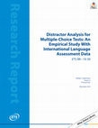 Research paper thumbnail of Distractor Analysis for Multiple‐Choice Tests: An Empirical Study With International Language Assessment Data