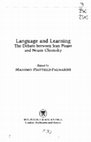 Research paper thumbnail of Language and Learning