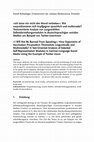 Research paper thumbnail of »Ich lasse mir nicht den Mund verbieten«: Wie vorpositionieren sich Impfgegner sprachlich und multimodal? Textorientierte Analyse von ausgewählten Selbstdarstellungsmodulen in deutschsprachigen sozialen Medien am Beispiel von Twitter-UserInnen