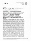 Research paper thumbnail of Exploring causality of the association between smoking and Parkinson’s disease