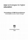 Research paper thumbnail of EUROCONFERENCE 98: new technologies for Higher Education: proceedings of TMR Euroconference