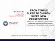 Research paper thumbnail of Mark Beumer, 'From Temple Sleep to Church Sleep. New Perspectives', at Colloquia Ceranea VI Waldemar Ceran Research Centre for the History and Culture of the Mediterranean Area and South-East Europe (University of Łódź, 9-11 mei 2024)