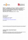 Research paper thumbnail of A simplified model for seismic safety assessment of reinforced concrete buildings: framework and application to a 3-storey plan-irregular moment resisting frame