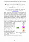 Research paper thumbnail of Developing a common language for transdisciplinary modelling teams using a generic conceptual framework