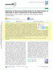 Research paper thumbnail of Application of Fluorescence-Based Probes for the Determination of Superoxide in Water Treated with Air Non-thermal Plasma