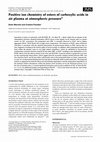 Research paper thumbnail of Positive ion chemistry of esters of carboxylic acids in air plasma at atmospheric pressure