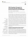 Research paper thumbnail of CNS-Targeting Therapies for Lysosomal Storage Diseases: Current Advances and Challenges