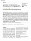 Research paper thumbnail of Echocardiographic association of epicardial fat with carotid intima–media thickness in patients with type 2 diabetes