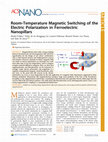 Research paper thumbnail of Room-Temperature Magnetic Switching of the Electric Polarization in Ferroelectric Nanopillars