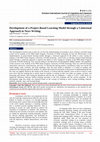 Research paper thumbnail of Development of a Project-Based Learning Model through a Contextual Approach in News Writing