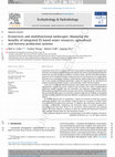 Research paper thumbnail of Ecoservices and multifunctional landscapes: Balancing the benefits of integrated ES-based water resources, agricultural and forestry production systems