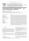 Research paper thumbnail of A cubic equation of state for compounds with no critical point: Application to asphaltenes