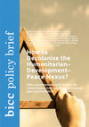 Research paper thumbnail of Meininghaus et al 2024 How to Decolonise the HDP Nexus