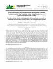 Research paper thumbnail of Pengaruh Diameter Pipa Dan Komposisi Media Tanam Terhadap Pertumbuhan Dan Hasil Tanaman Selada Hijau (Lactuca sativa L.) Pada Sistem Hidroponik Vertikal