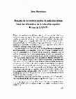 Research paper thumbnail of Demanda de los sectores medios de población urbana hacia las alternativas de la educación superior: El caso de la UNAM