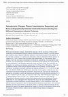 Research paper thumbnail of Hemodynamic Changes, Plasma Catecholamine Responses, and Echocardiographically Detected Contractile Reserve During Two Different Dobutamine-Infusion Protocols