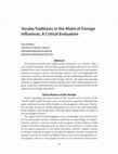 Research paper thumbnail of Yoruba Traditions in the Midst of Foreign Influences, A Critical Evaluation