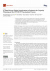 Research paper thumbnail of A Data-Driven Digital Application to Enhance the Capacity Planning of the COVID-19 Vaccination Process