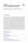 Research paper thumbnail of Some Hard Stable Marriage Problems: A Survey on Multivariate Analysis