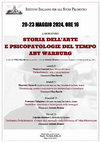 Research paper thumbnail of Seminario "Storia dell'arte e psicopatologie del tempo: Aby Warburg", Istituto italiano per gli Studi Filosofici, 20-23 maggio 2024