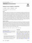 Research paper thumbnail of Damping of waves of agitation in starling flocks