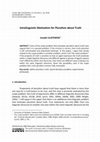 Research paper thumbnail of Intralinguistic Motivation for Pluralism about Truth