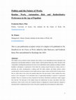 Research paper thumbnail of Politics and the Future of Work: Routine Work, Automation Risk and Redistributive Preferences in the Age of Populism