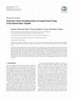 Research paper thumbnail of Extractive Deep Desulfurization of Liquid Fuels Using Lewis-Based Ionic Liquids