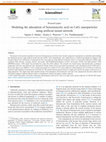 Research paper thumbnail of Modeling the adsorption of benzeneacetic acid on CaO2 nanoparticles using artificial neural network