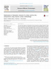 Research paper thumbnail of Optimization of adsorptive removal of α-toluic acid by CaO 2 nanoparticles using response surface methodology