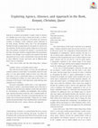 Research paper thumbnail of Exploring Agency, Absence, and Approach in the Book, Kenyan, Christian, Queer