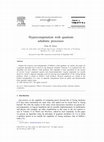 Research paper thumbnail of Hypercomputation with quantum adiabatic processes