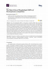 Research paper thumbnail of The Main (Glyco) Phospholipid (MPL) of Thermoplasma acidophilum