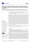 Research paper thumbnail of The Effect of Different Storage Conditions on Phytochemical Composition, Shelf-Life, and Bioactive Compounds of Voghiera Garlic PDO