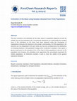 Research paper thumbnail of Estimation of the Mean using Samples obtained from Finite Populations