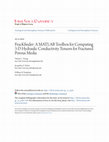 Research paper thumbnail of FracKfinder: A MATLAB Toolbox for Computing Three-Dimensional Hydraulic Conductivity Tensors for Fractured Porous Media