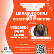 Research paper thumbnail of Les manuels de FLE entre didactique et édition