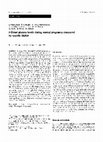 Research paper thumbnail of D-Dimer plasma levels during normal pregnancy measured by specific ELISA